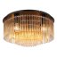 GLOBO 15698D1 GORLEY stropní svítidlo D500mm 5xE27 černá, kouřová