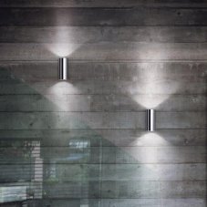 Nástenné svietidlo Ideal lux 094182 LOOK AP2 CROMO 2xGU10 28W