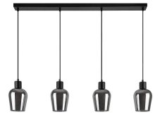 RABALUX 72271 Florian závěsné svítidlo 4xE27 matná černá, kouřová