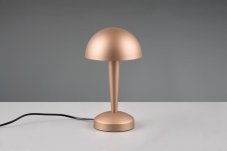 TRIO Reality R59561165 CANARIA dotyková stolná lampička V260mm 1xE14 kávová ON/OFF