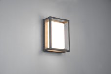 TRIO 277860142 WITHAM exteriérové nástěnné svítidlo SMD LED V240mm 10W/1100lm 2300+3000+4000K IP54 antracit