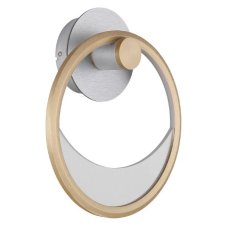 GLOBO 67333-16W UMBRA nástěnné svítidlo LED 16W/628lm 3000K stříbrná, zlatá, bílá