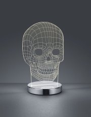 TRIO Reality R52461106 Skull stolové svietidlo LED 1x7W 400lm 3000+4000+6500K