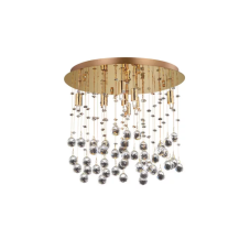 Stropné svietidlo Ideal lux 080932 MOONLIGHT PL8 ORO 8xG9 40W