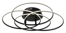 GLOBO 67355-55 KOMBOS stropní svítidlo D515mm LED 55W 6650/3750lm 4000K černá