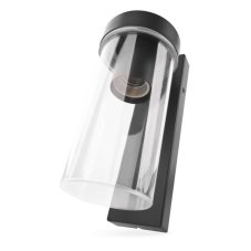 EMOS ZGC010P ZALA nástenné exteriérové svietidlo E27 128 × 80 × 230  IP44 antracit