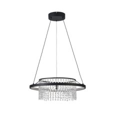 RABALUX 72353 Maribell závesné svietidlo D480mm LED 40W/5000/2250lm 3000-4000K čierna, DIP switch