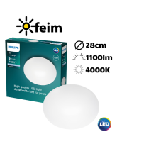 Philips 31801/31/16 myLiving Suede LED stropní svítidlo 4000K 12W=1100lm
