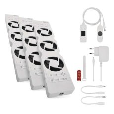 EMOS 2107563000 Ventilátor pod radiátor TRIO bílá