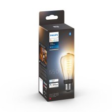 Philips HUE LED White Ambiance Filament žárovka E27 ST64 7W 550lm 2200-4500K stmívatelná BlueTooth