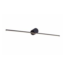 LED nástenné svietidlo nad zrkadlo 60 cm 1100 lm 4000K IP44 čierne Zuma Line CAMARA W89949-8W-BK