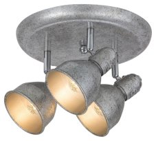 Rabalux 5388 Thelma bodové svítidlo / spot 260mm 3xE14 3x40W IP20 antické stříbro