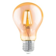 EGLO 110051 LED celoskleněná žárovka E27 Vintage filament A75 4W/32W 350lm 2200K jantárová
