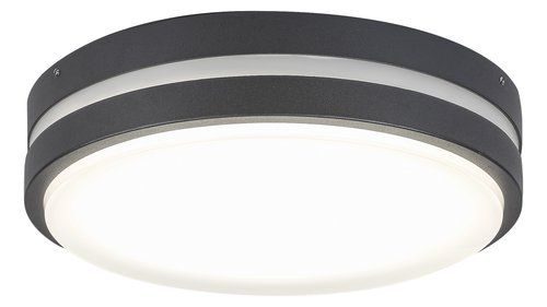 Rabalux 8848 Hamburg vonkajšie nástenné LED svietidlo 12W/900lm 4000K IP44 antracit