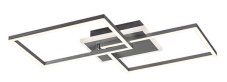 RABALUX 71014 Athelstan stropní svítidlo LED 40W/2900lm 4000K stříbrná, kartáčovaný hliník, bílá
