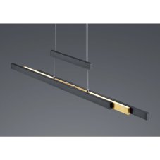 TRIO 375310502 TRAJAN dotykové závěsné svítidlo LED 45W/5300lm 2700K-5000K matná černá