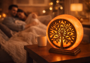 Prečo mať doma soľnú lampu? Objavte jej unikátne vlastnosti