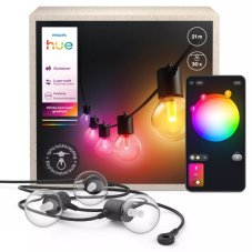Venkovní světelný řetěz LED 1000–20000K čierna IP65 Philips HUE White and Color Ambiance Festavia 8720169371590