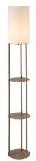 Stojací lampa 1x E27 taupe IP20 Rabalux BRONN 74107