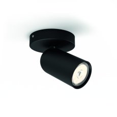 Philips 50581/30/PN Pongee spot 1xGU10 černý