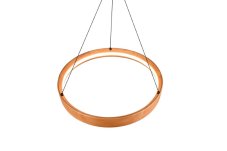 TRIO 355030130 LYNWOOD závěsné svítidlo D500mm SMD LED 28W/3300lm 3000K dřevo, switchdimmer