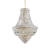 IdealLux 243528 DUBAI SP24 závěsné svítidlo E14 24x40W IP20 zlatá