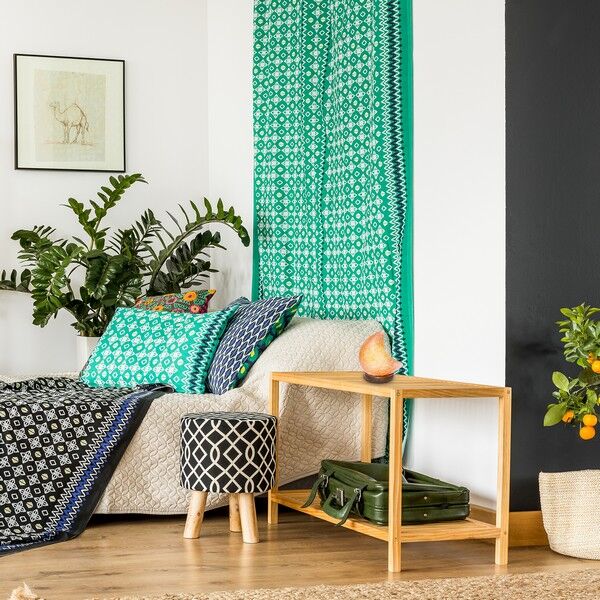 RABALUX 3696 soľná lampa Wasabi soľné dekoračné svietidlo LED V120mm 1W USB pripojenie, drevo, oranžová