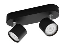 Philips 8719514435391 Star stropné bodové svietidlo/spot 2xLED 2x4,5W/2x500lm 2700K čierna