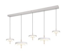 TRIO 340210576 KEATON závesné svietidlo D300mm SMD LED 50W/5900lm 2300+3000+4000K svetlošedá, switchdimmer