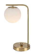 RABALUX 74203 Kiara stolná lampička V390mm 1xE27 zlatá, biela