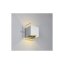 TRIO Reality R27759187 TALENT vonkajšie nástenné svietidlo so senzorom SMD LED 2x5W/50lm 3000K IP44 titanová, nabíjateľná batéria, USB-C port