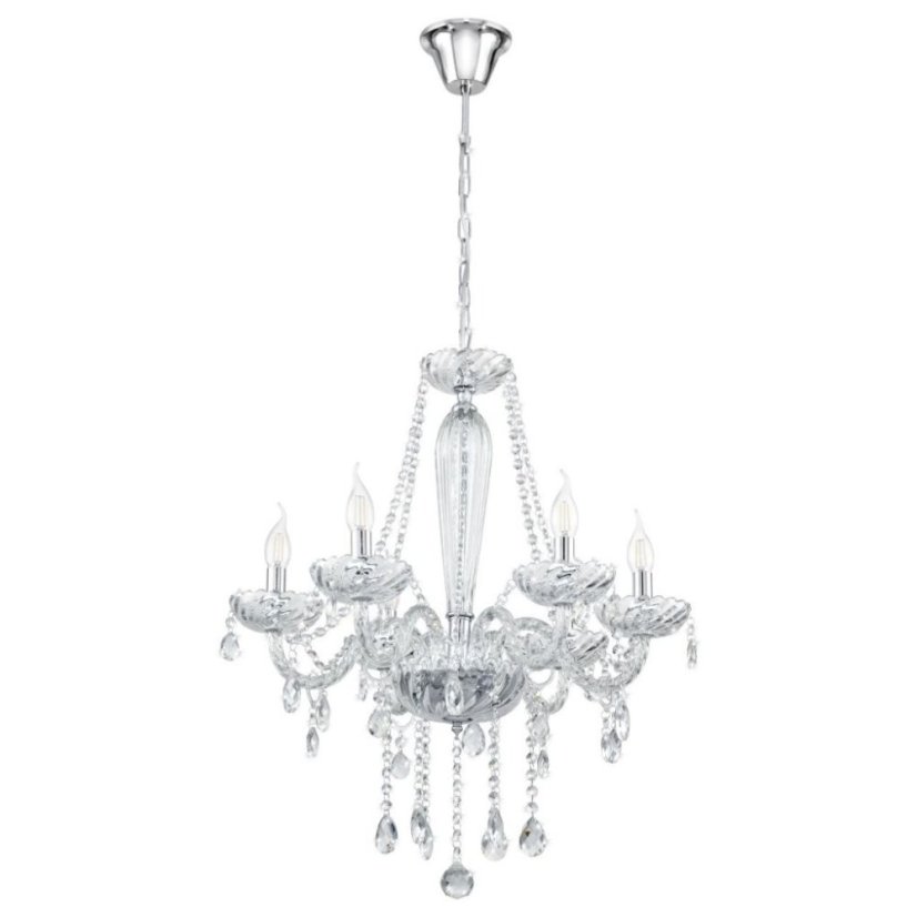 Eglo Chandeliers 39099 BASILANO 1 luster 6xE14 číra