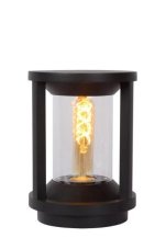 Lucide 15804/22/30 CADIX exteriérové ​​LED svítilna / sloupek 22cm E27 / max 15W černá