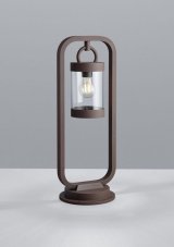 TRIO 504160124 Sambesi exteriérové ​​stojanové svítidlo E27 1x28W IP44 se soumrakovým čidlem