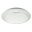 GLOBO 41314-40 RONJA stropní svítidlo LED D510mm 40W/2090lm 3000-4000-6000K bílá, stmívatelné, dálkové ovládaní, krištálový efekt