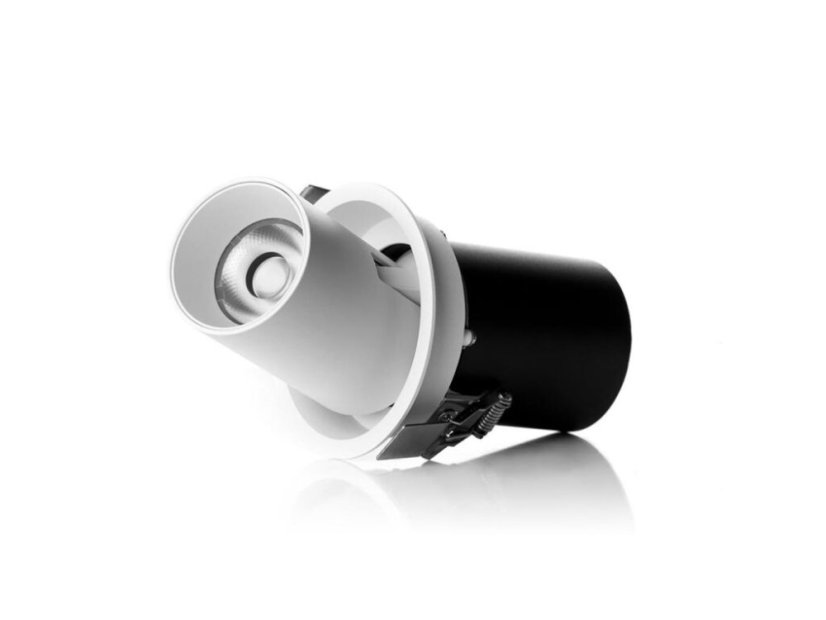 LED2 2252641 HIDE zápustné bodové svítidlo nastaviteľné LED D100mm 10-20W/900-1800lm 4000K bílá