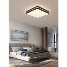 Immax 07154-B30 NEO LITE PERFECTO stropné svietidlo LED 300x300mm 24W/1500lm 2700-6500K čierna, diaľkové ovládanie