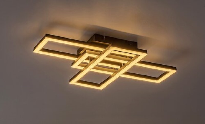 RABALUX 71394 Mereni stropní svítidlo LED 40W/2560lm 3000-6500K černá, bílá, stmívatelné, dálkový ovladač