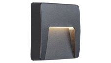 Rabalux 8894 Trento venkovní nástěnné LED svítidlo 3W/100lm 4000K IP65 antracit