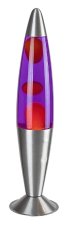RABALUX 76106 Lollipop3 lávová lampa D75mm LED 25W/29lm 3000K stříbrná, fialová