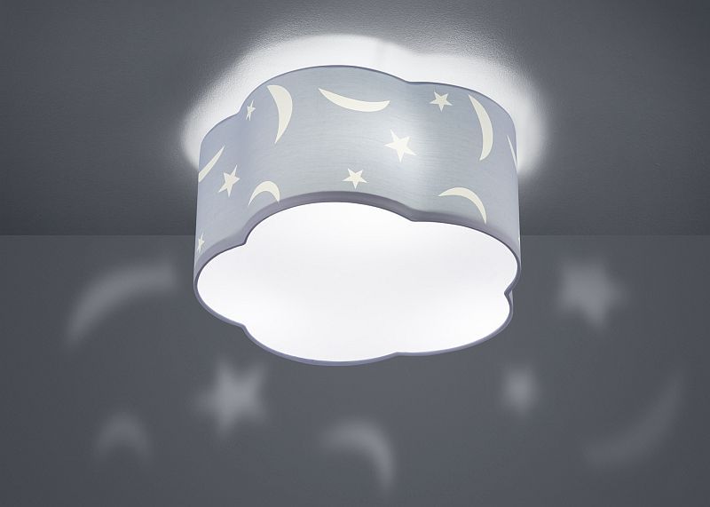TRIO 602300345 Moony stropné svietidlo E27 3x10W