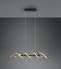TRIO 341810208 SEQUENCE závesné svietidlo SMD LED 45W/5600lm 2300+3000+4000K matná mosadz, switchdimmer