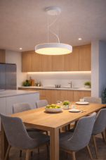 Philips HUE LED White Ambiance 41162/31/P6 Enrave závěsné svítidlo 33,5W 4300lm 2200-6500K 42,5cm bílé stmívatelné BlueTooth + HUE Switch