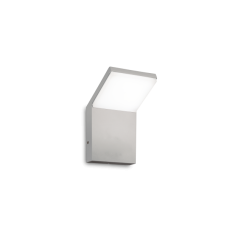 Ideal lux 322643 OUTDOOR STYLE vonkajšie nástenné svietidlo LED 9W 1100/850lm 4000K IP54 šedá