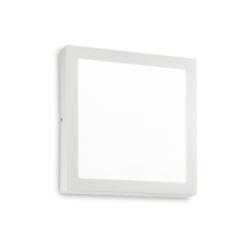 Nástenné svietidlo Ideal lux 138657 UNIVERSAL SQUARE BIANCO 1xLED 24W/1400lm 3000K biela