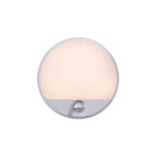 LUCIDE 22863/10/31 HUPS IR vonkajšie nástenné svietidlo so senzorom LED 10W/1000lm 3000K IP54 biela, opálová