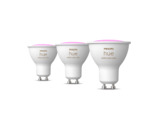 Philips HUE LED White and color Ambiance 8720169229877 LED žárovka GU10 4,2W/400lm 2000-6500K+RGB BlueTooth 3-set