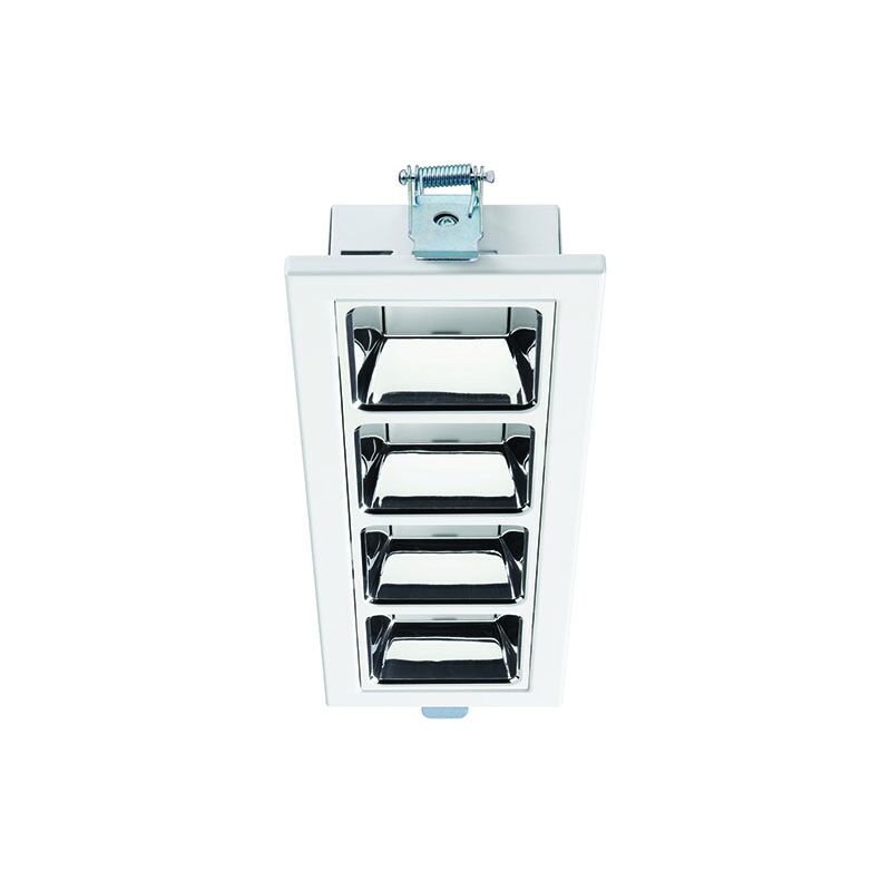 Sylvania 2021688 zápustné svietidlo Optix Recessed 4 Cells 3000K hliník