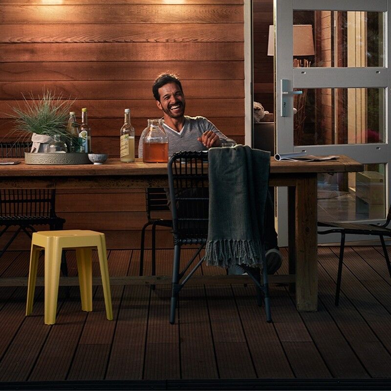 Philips 8720169266377 Outdoor Bellini vonkajšie nástenné svietidlo 1xE27 IP44 antracit