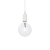 Závěsné svítidlo Ideal lux 113302 EDISON SP1 BIANCO 1xE27 60W 3000K bílá